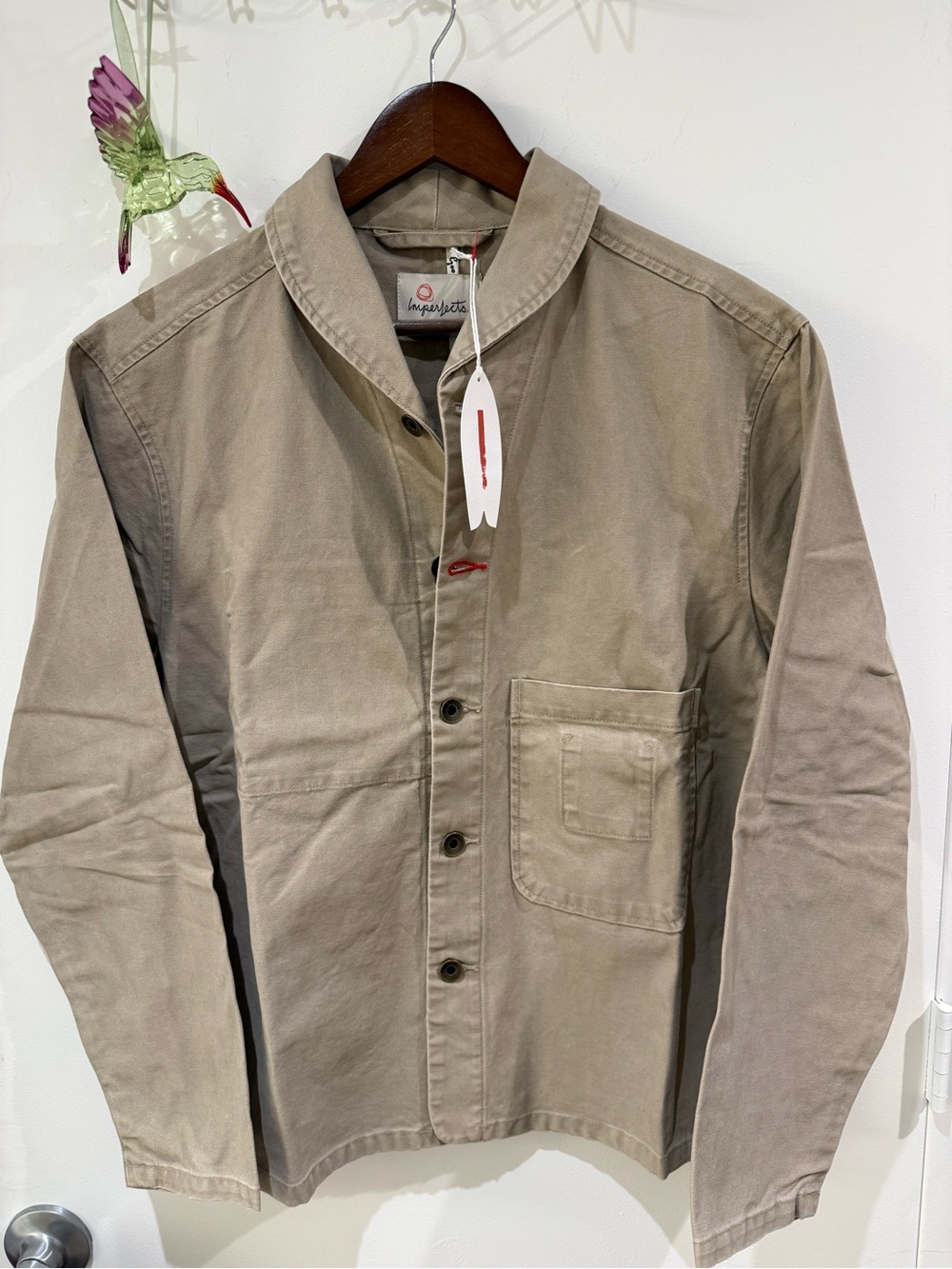 Imperfects Shepherds Jacket in Craft Canvas